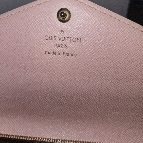 Louis Vuitton Sara wallet Rose Ballerine - Picture 13 of 16